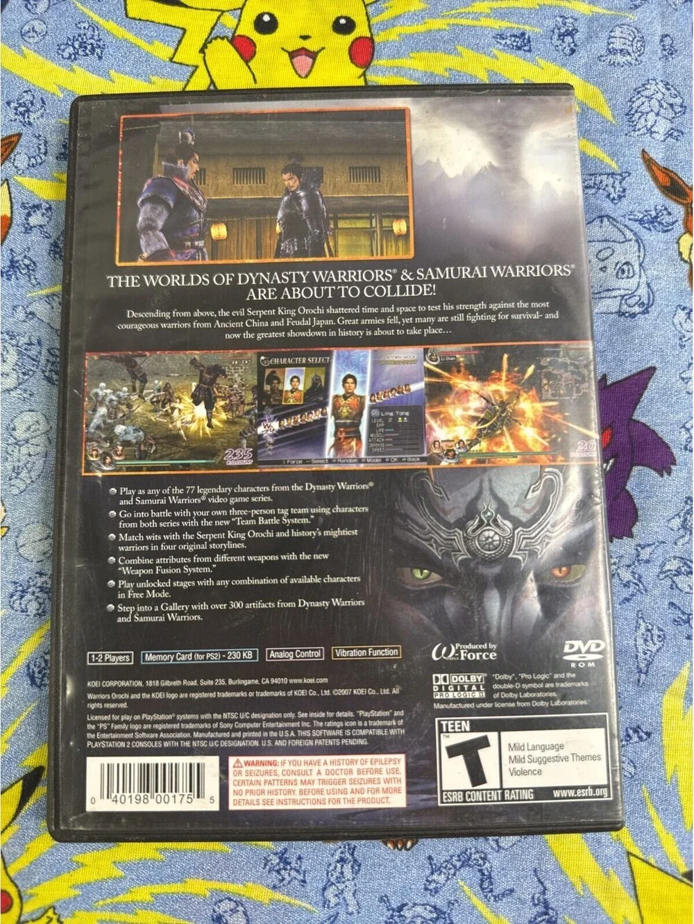 N/A warriors orochi
